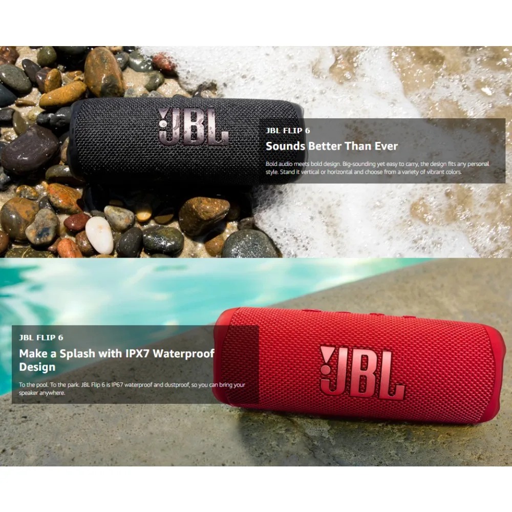 JBL FLIP6 Outdoor Audio Box, P - Jbl Speaker Flip 6 ulasan dan harga