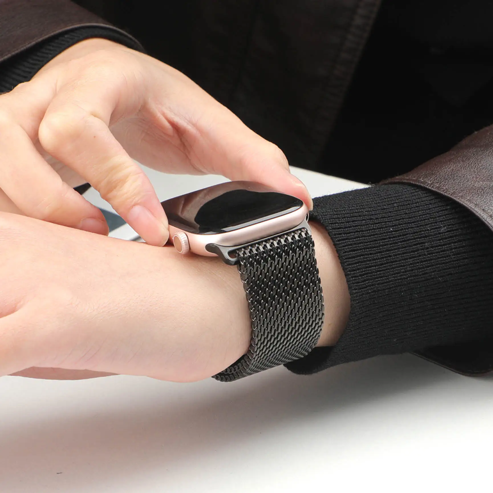 Steel Mesh Milanese Loop Strap - Mesh Coil Strip ulasan dan harga