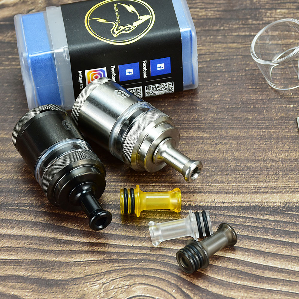 Berserker Mini V3 MTL Tank wit - Vaping Air ulasan dan harga
